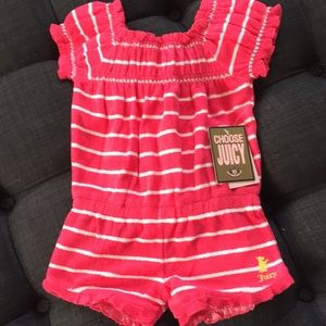 Juicy Couture Jumpsuit - towel like material.